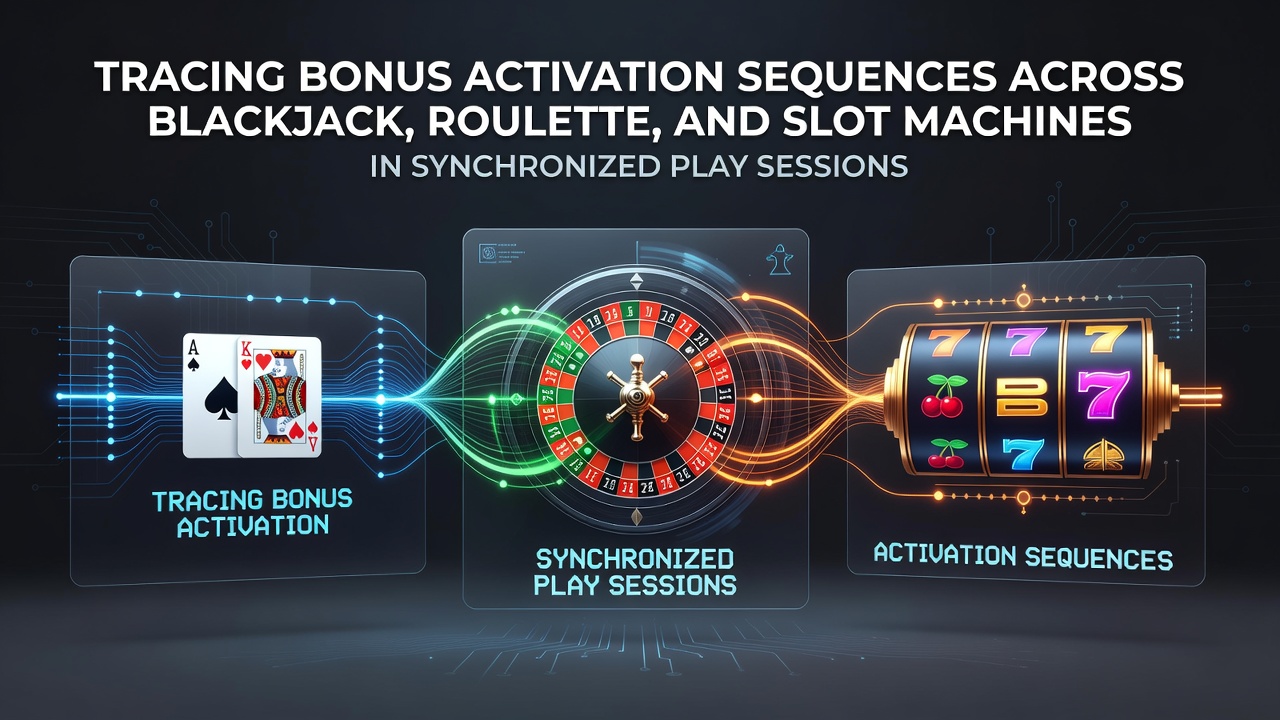 Tracing Bonus Activation Sequences Across Blackjack, Roulette, and Slot Machines in Synchronized Play Sessions